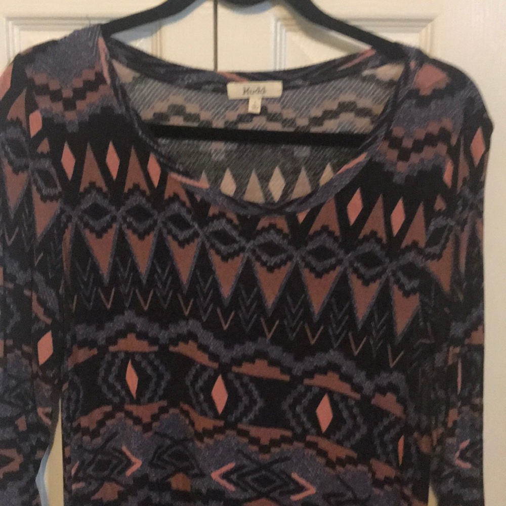 Mudd Tribal Blouse - Picture 4 of 5